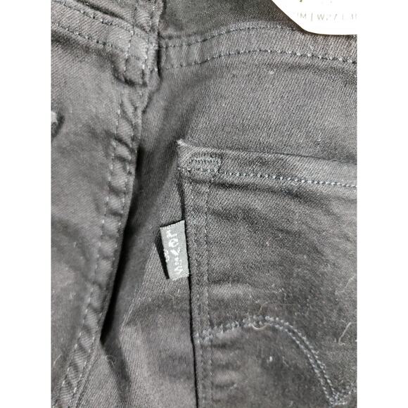 Levis 721 Jeans Size 4 Womens Black Pants Stretch Denim High Rise Skinny NWT - Picture 16 of 16